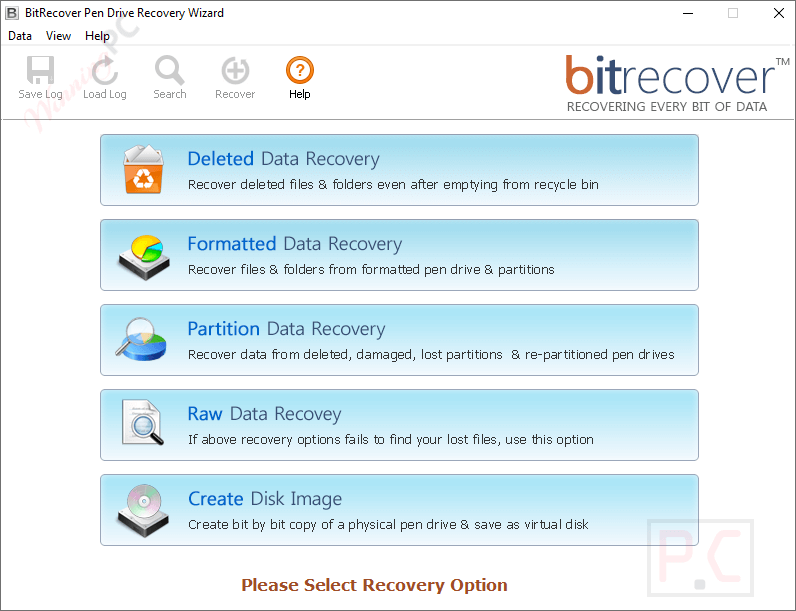 Bitrecover Pen Drive Recovery Wizard Coupon Code Screenshot