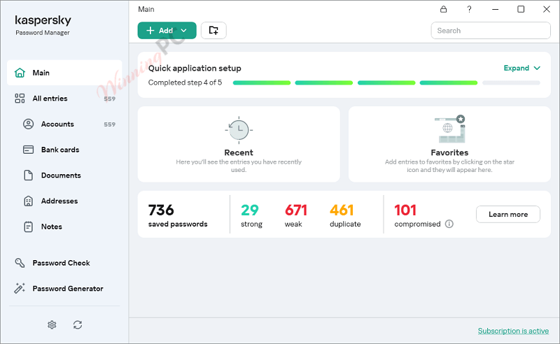 Kaspersky Password Manager Screenshot 2023 Kaspersky Password Manager Screenshot 2023