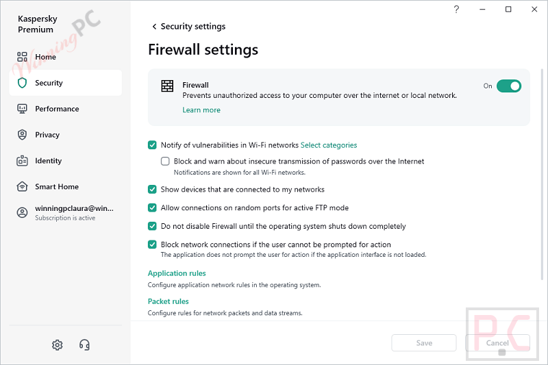 Kaspersky Premium Firewall Protection Kaspersky Premium Firewall Protection