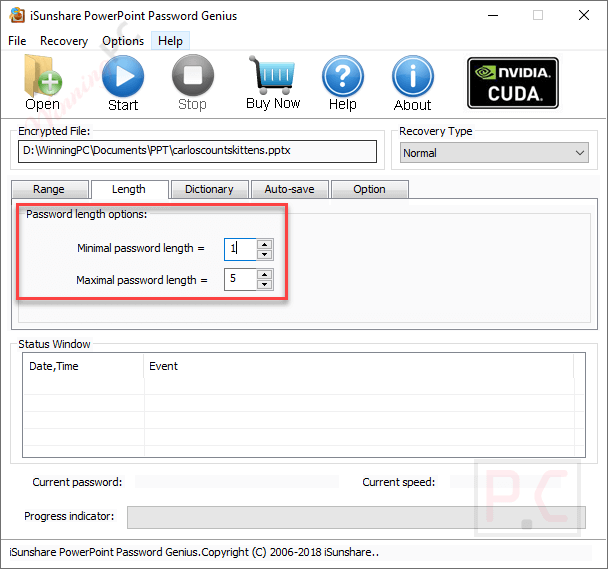 Length Isunshare Powerpoint Password Genius Length Isunshare Powerpoint Password Genius