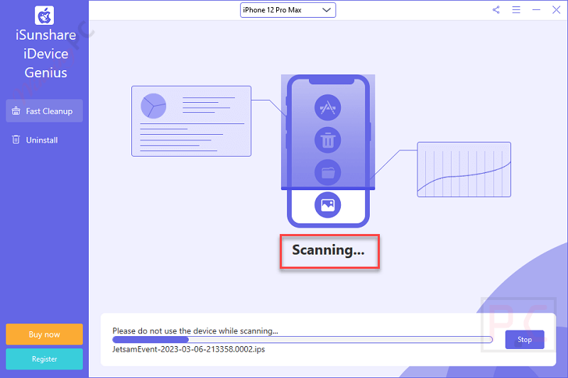 Scanning Isunshare Idevice Genius Scanning Isunshare Idevice Genius
