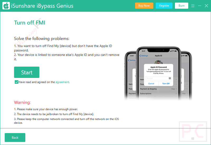 Turn Off Fmi Isunshare Ibypass Genius