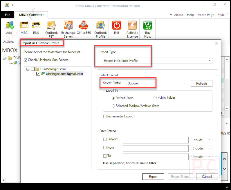 Export In Outlook Shoviv Mbox To Pst Converter Export In Outlook Shoviv Mbox To Pst Converter