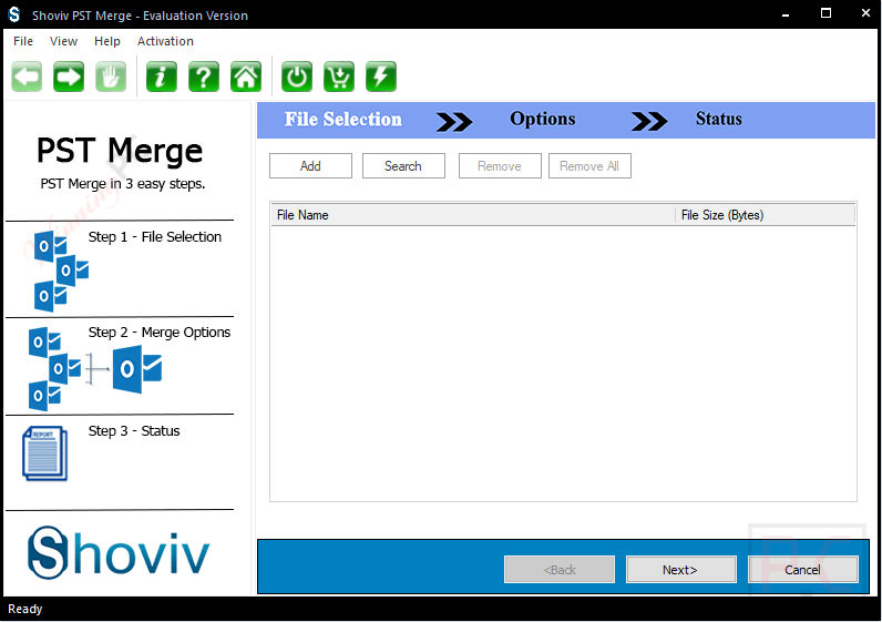 Shoviv Pst Merge Screenshot Coupon