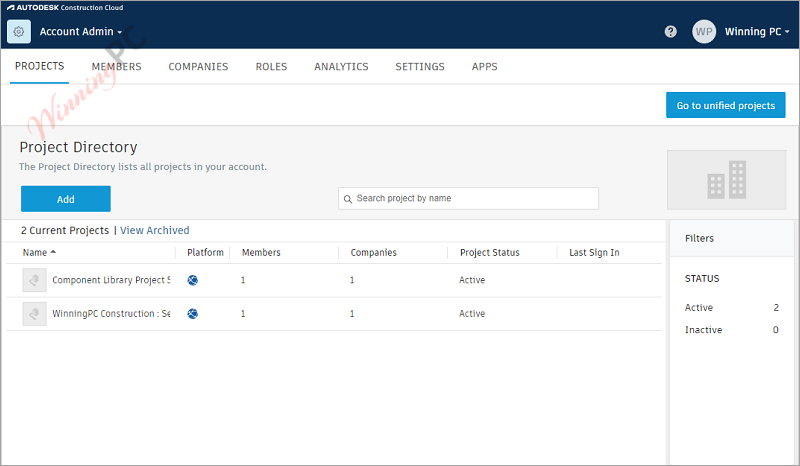 Bim Collaborate Pro Account Admin Bim Collaborate Pro Account Admin