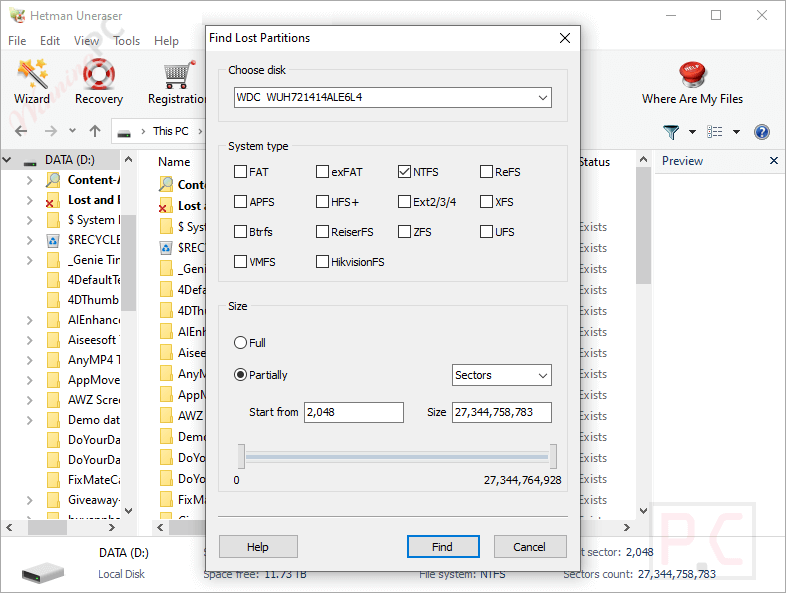 Find Lost Partitions Hetman Uneraser Find Lost Partitions Hetman Uneraser