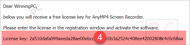 Get Anymp4 Screen Recorder License