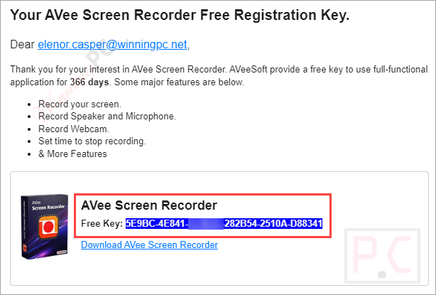 Get Avee Screen Recorder License Get Avee Screen Recorder License