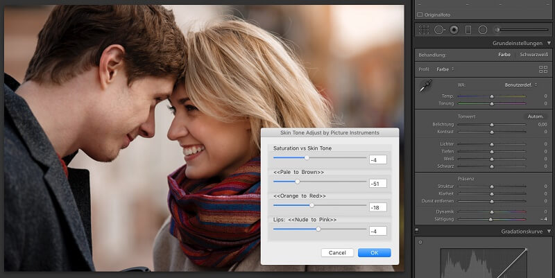 Lightroom Plugin Skin Tone Adjust Demo Lightroom Plugin Skin Tone Adjust Demo