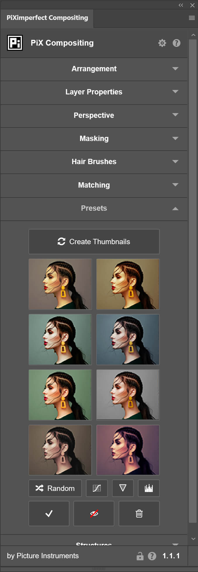Piximperfect Compositing Presets