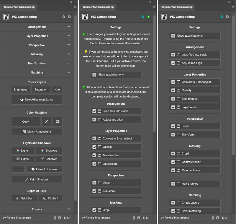 Piximperfect Compositing-Screenshot