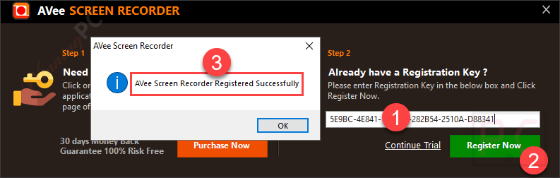Register Avee Screen Recorder Register Avee Screen Recorder