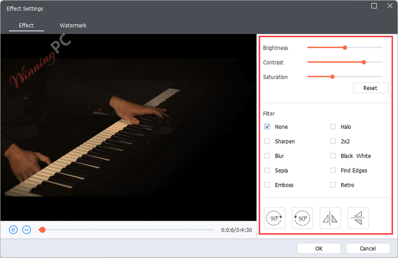 Wise Video Converter Pro Video Effect Settings Wise Video Converter Pro Video Effect Settings