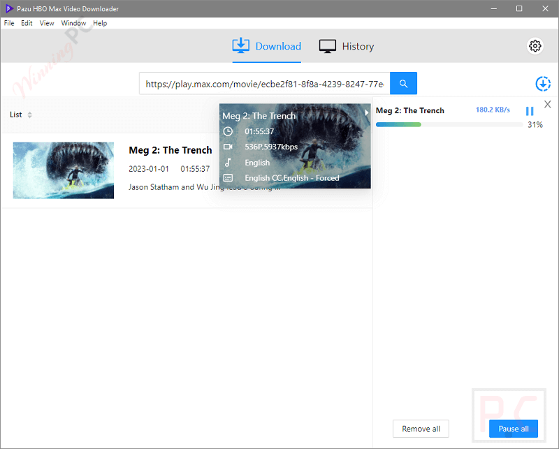 Downloading Pazu Hbo Max Video Downloader Downloading Pazu Hbo Max Video Downloader