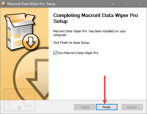 Install Macrorit Data Wiper Pro