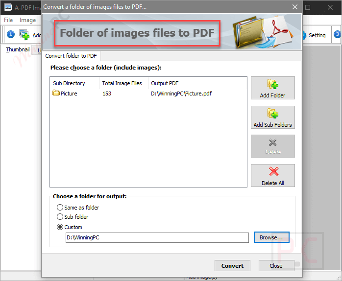 Convert A Folder Of Images A Pdf Image To Pdf Convert A Folder Of Images A Pdf Image To Pdf