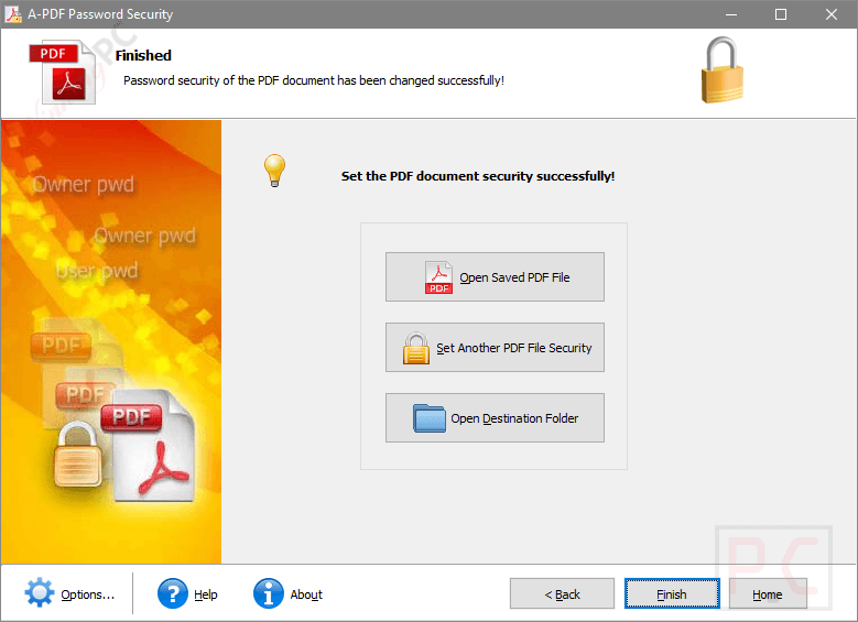 Finished A Pdf Password Security