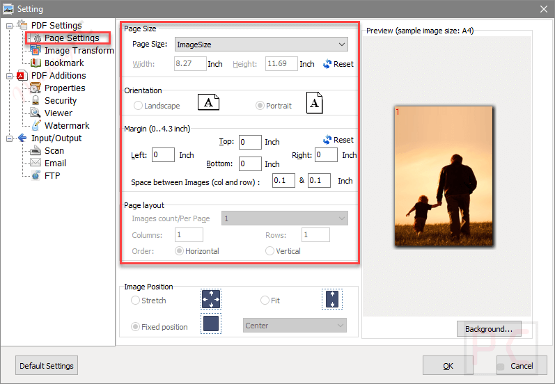 Page Settings A Pdf Image To Pdf Page Settings A Pdf Image To Pdf