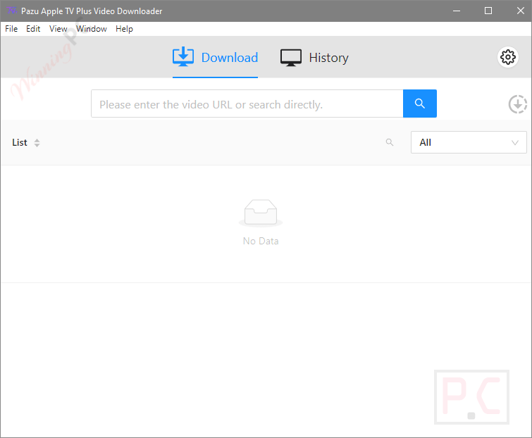 Pazu Apple Tv Video Downloader Main Screenshot Pazu Apple Tv Video Downloader Main Screenshot