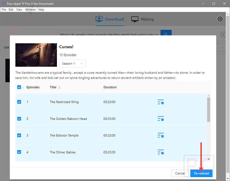 Select Episodes Pazu Apple Tv Video Downloader Select Episodes Pazu Apple Tv Video Downloader