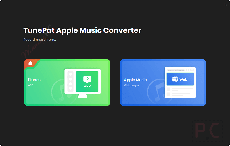 Tunepat Apple Music Converter Main Screenshot Tunepat Apple Music Converter Main Screenshot
