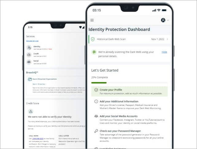 Avast Secure Identity Mobile