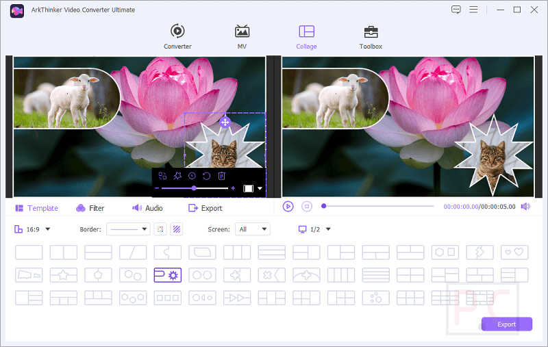 Collage Arkthinker Video Converter Ultimate Collage Arkthinker Video Converter Ultimate