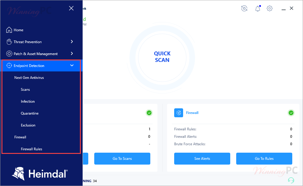 Heimdal Thor Premium Home Menu Heimdal Thor Premium Home Menu