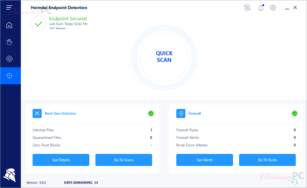 Heimdal Thor Premium Home Screenshot Heimdal Next-Gen Antivirus Home Screenshot