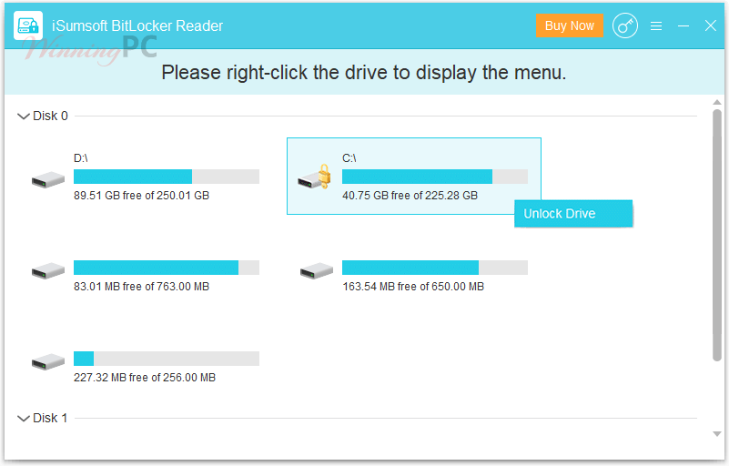 Isumsoft Bitlocker Reader Unlock Drive Isumsoft Bitlocker Reader Unlock Drive