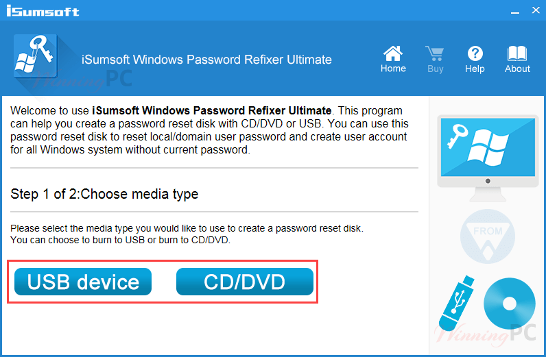 Isumsoft Windows Password Refixer Screenshot Isumsoft Windows Password Refixer Screenshot