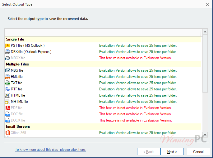 Kernel For Outlook Pst Repair Output Kernel For Outlook Pst Repair Output