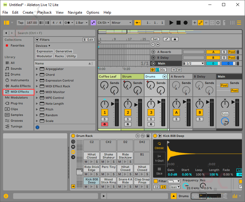 Midi Effects Ableton Live 12 Lite Midi Effects Ableton Live 12 Lite