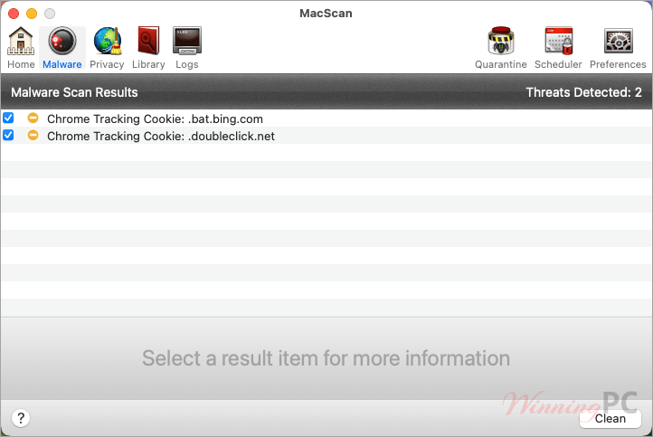 Securemac Macscan Malware Scan Results Securemac Macscan Malware Scan Results