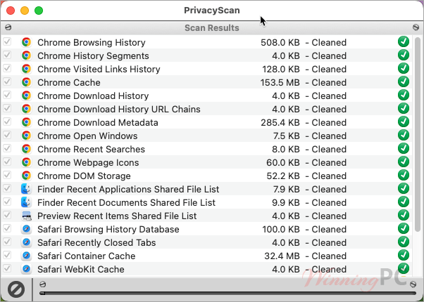 Securemac Privacyscan Scan Results Securemac Privacyscan Scan Results