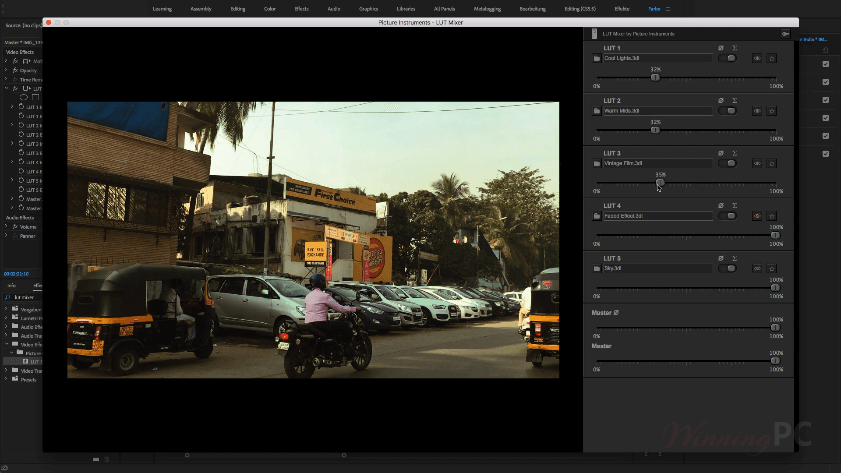 Picture Instruments Lut Mixer Screenshot Pr Picture Instruments Lut Mixer Screenshot Pr
