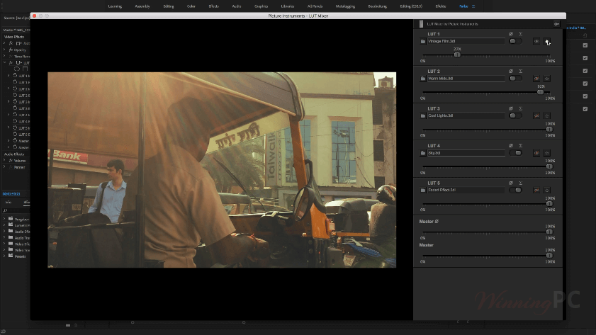 Picture Instruments Lut Mixer Screenshot Picture Instruments Lut Mixer Screenshot