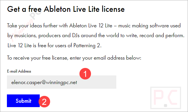 Ableton Live 12 Lite Giveaway Page Ableton Live 12 Lite Giveaway Page