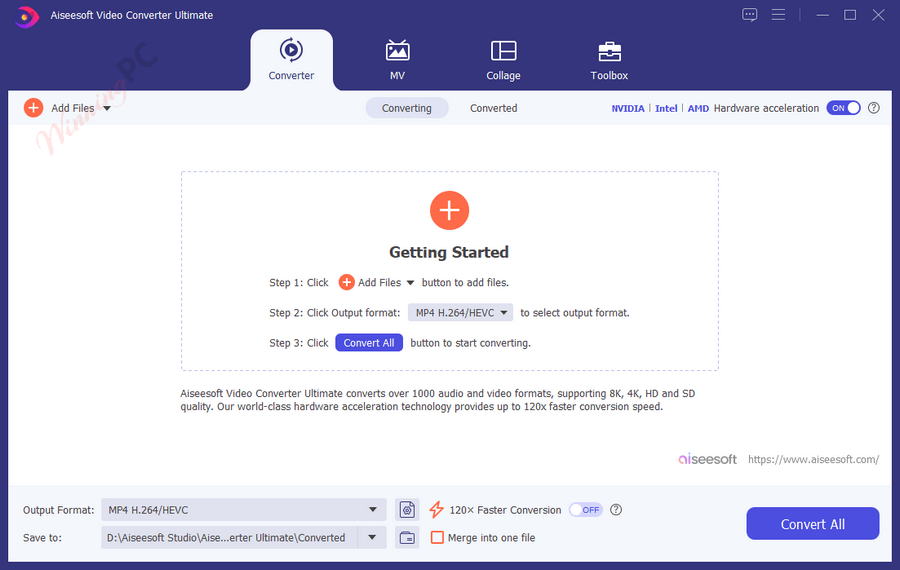 Aiseesoft Video Converter Ultimate Giveaway Screenshot 2024