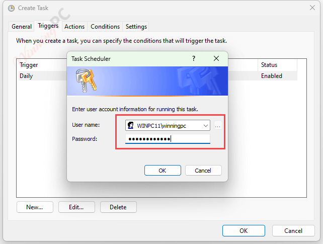Create A Daily Windows Restore Point Save Task