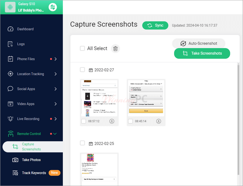Famiguard Pro For Android Capture Screenshot Famiguard Pro For Android Capture Screenshot