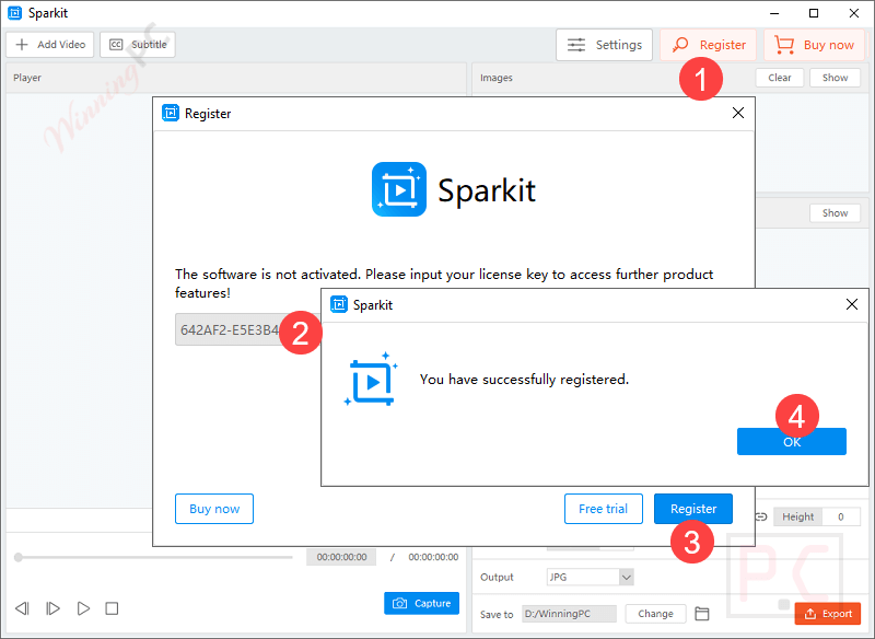Register Sparkit Register Sparkit
