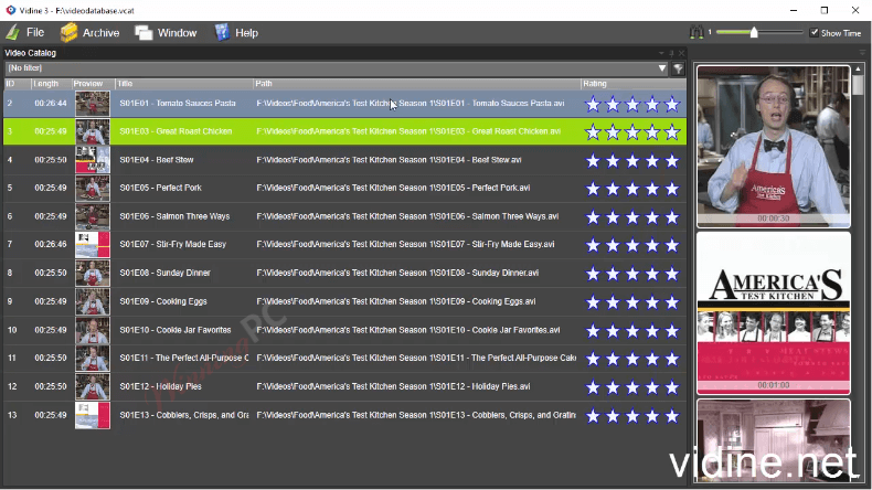 Vidine Screenshot Path Vidine Screenshot Path
