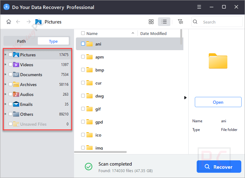 File Type Do Your Data Recovery Professional File Type Do Your Data Recovery Professional