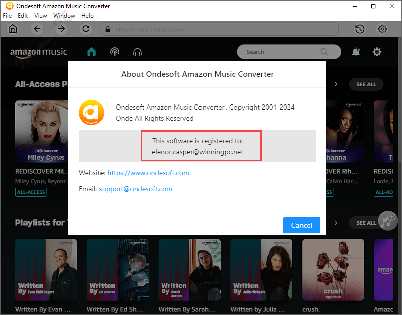 About Ondesoft Amazon Music Converter About Ondesoft Amazon Music Converter