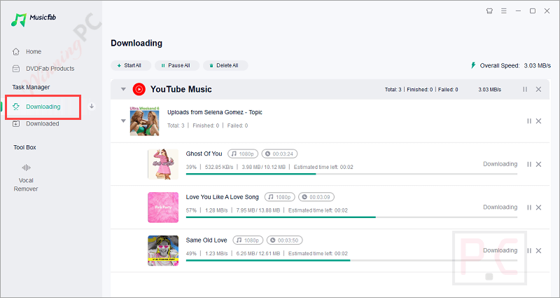 Downloading Musicfab Youtube Music Converter Downloading Musicfab Youtube Music Converter