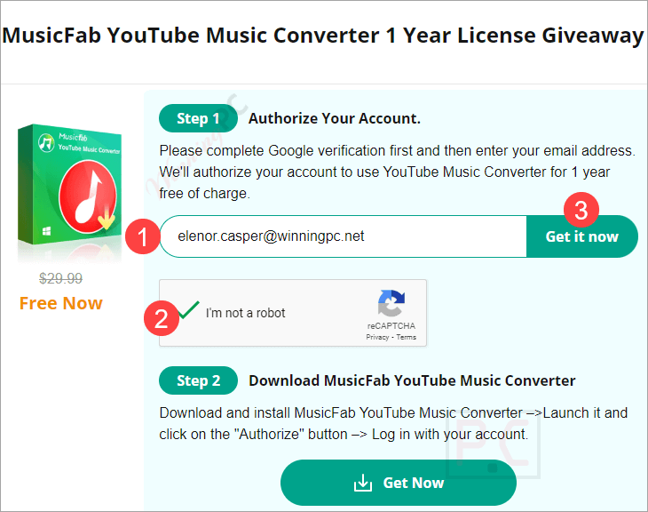 Musicfab Youtube Music Converter Giveaway Page Musicfab Youtube Music Converter Giveaway Page