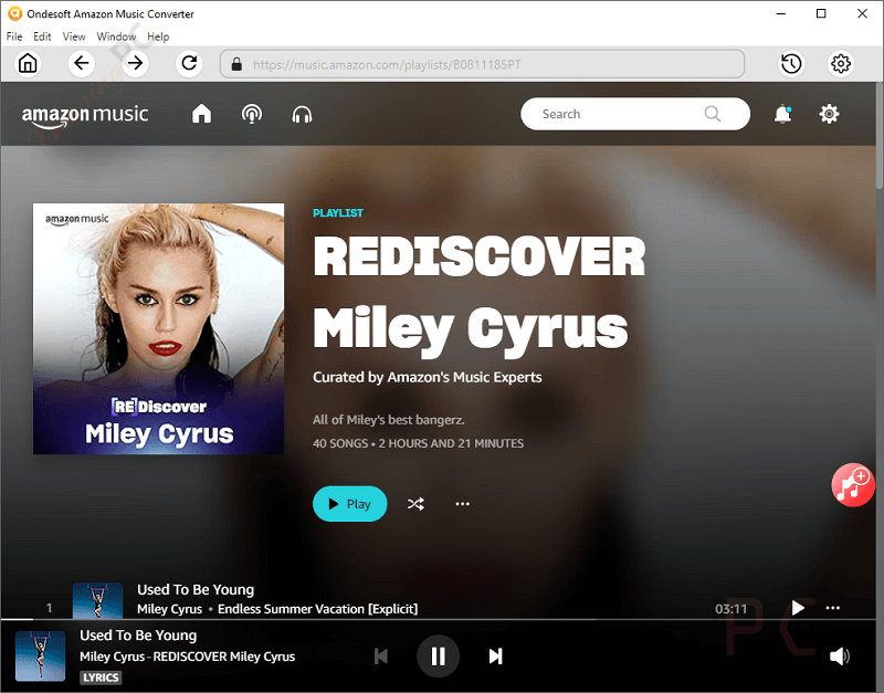 Ondesoft Amazon Music Converter Main Screenshot Ondesoft Amazon Music Converter Main Screenshot