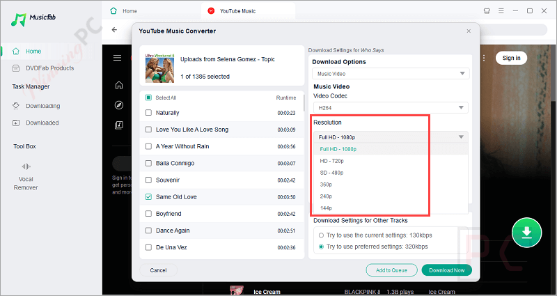 Resolution Musicfab Youtube Music Converter Resolution Musicfab Youtube Music Converter