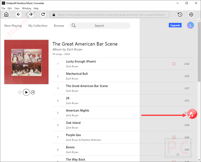 Album Ondesoft Pandora Music Converter Album Ondesoft Pandora Music Converter